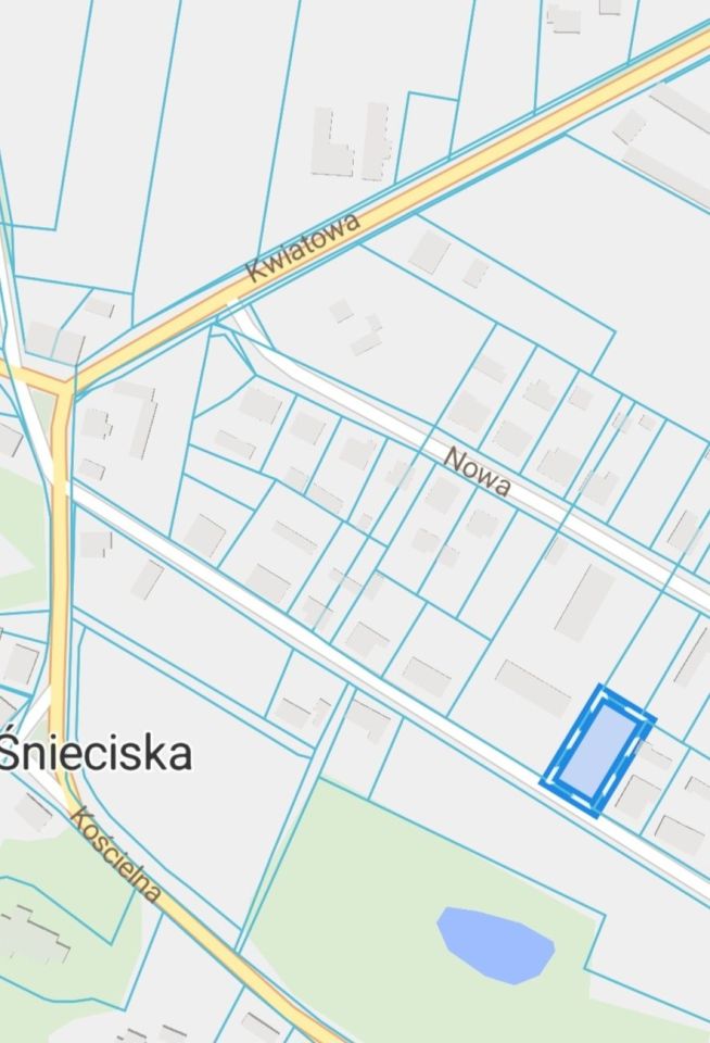 Działka budowlana Śnieciska. Zdjęcie 4