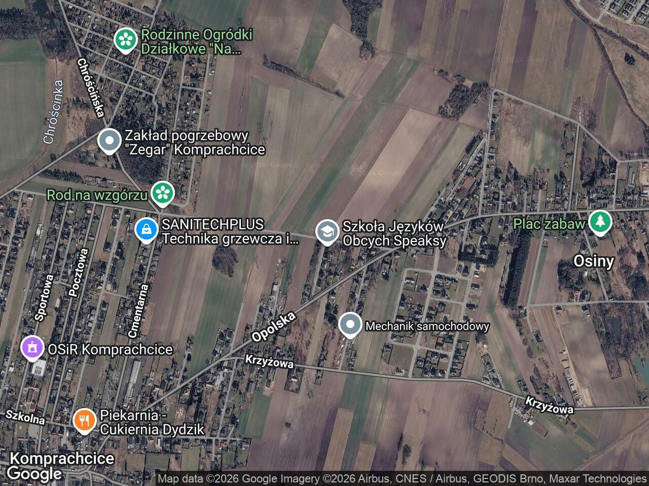 Działka budowlana Komprachcice, ul. Stokrotek. Zdjęcie 1