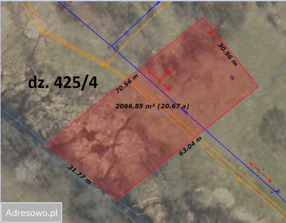 Działka rolno-budowlana Złotniki. Zdjęcie 2