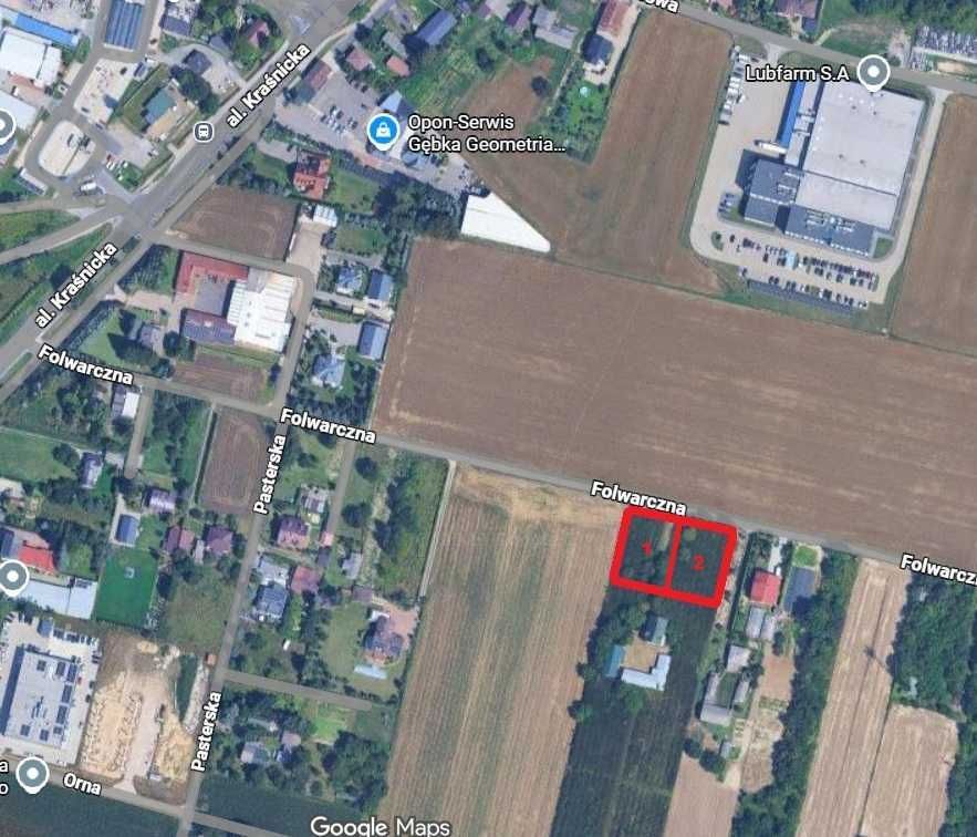 Działka budowlana Lublin, ul. Folwarczna. Zdjęcie 4