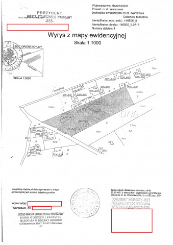 Działka budowlana Warszawa Mokotów, ul. Ananasowa . Zdjęcie 1