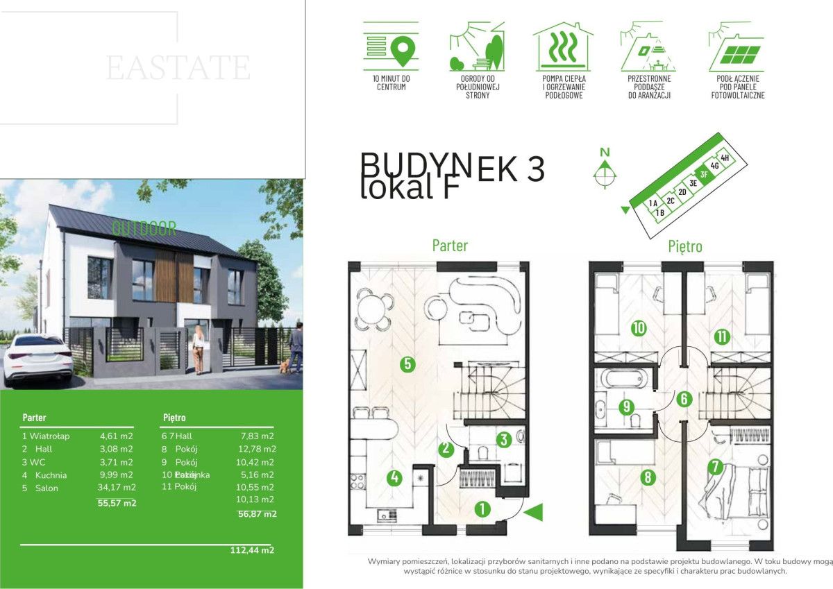 dom szeregowy, 5 pokoi Legionowo Bukowiec, ul. Grudzie. Zdjęcie 11
