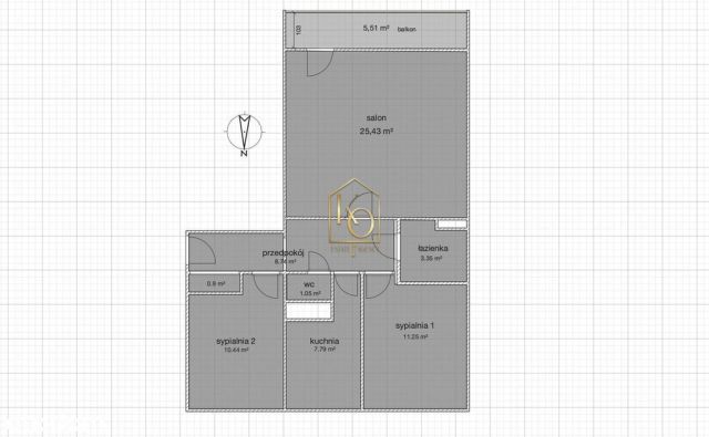 Mieszkanie 3-pokojowe Wrocław Gaj, ul. Świeradowska. Zdjęcie 19