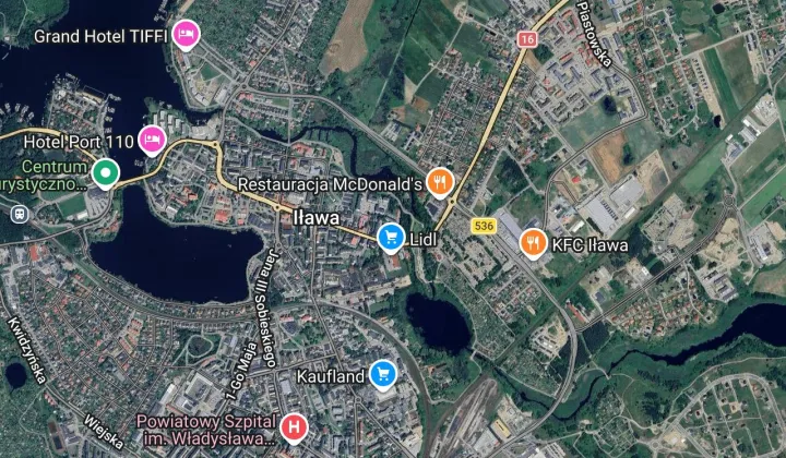 Mieszkanie 2-pokojowe Iława, ul. Tadeusza Kościuszki