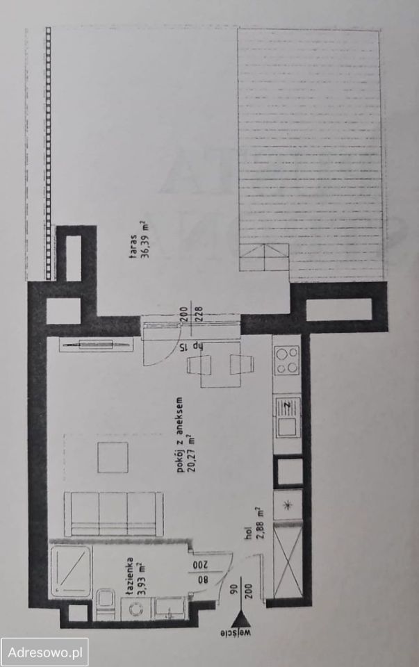 Mieszkanie 1-pokojowe Warszawa Włochy, ul. Łopuszańska. Zdjęcie 13