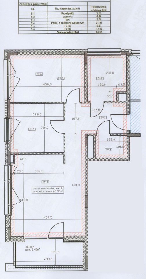 Mieszkanie 3-pokojowe Kraków Prądnik Biały, ul. Józefa Chełmońskiego. Zdjęcie 20