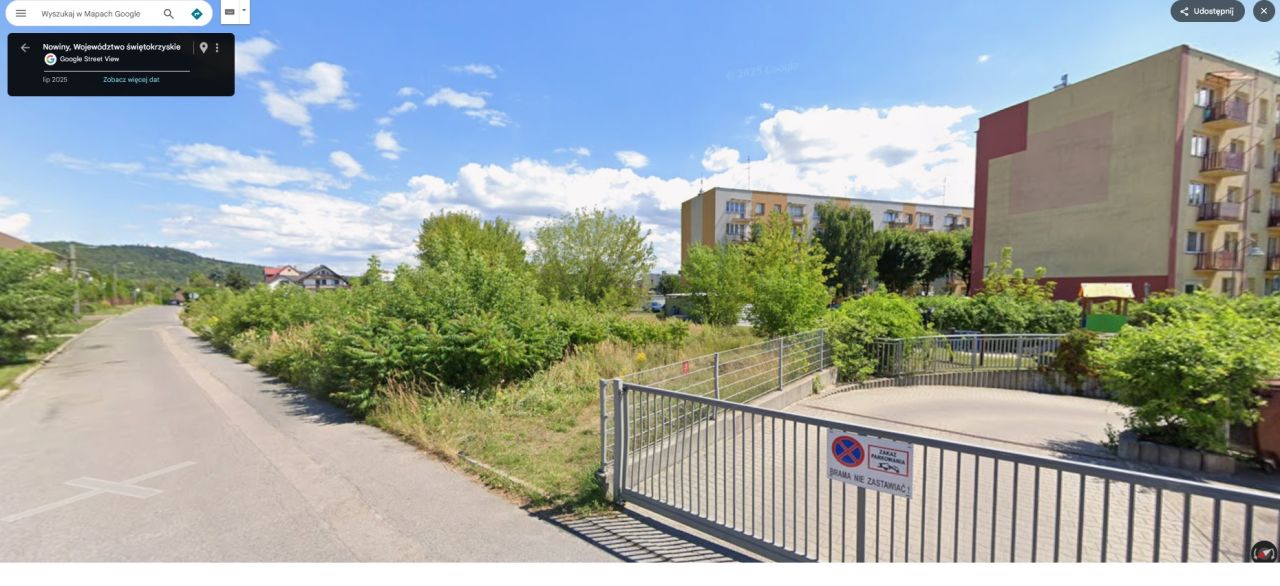 Działka inwestycyjna Nowiny, ul. Szkolna. Zdjęcie 2