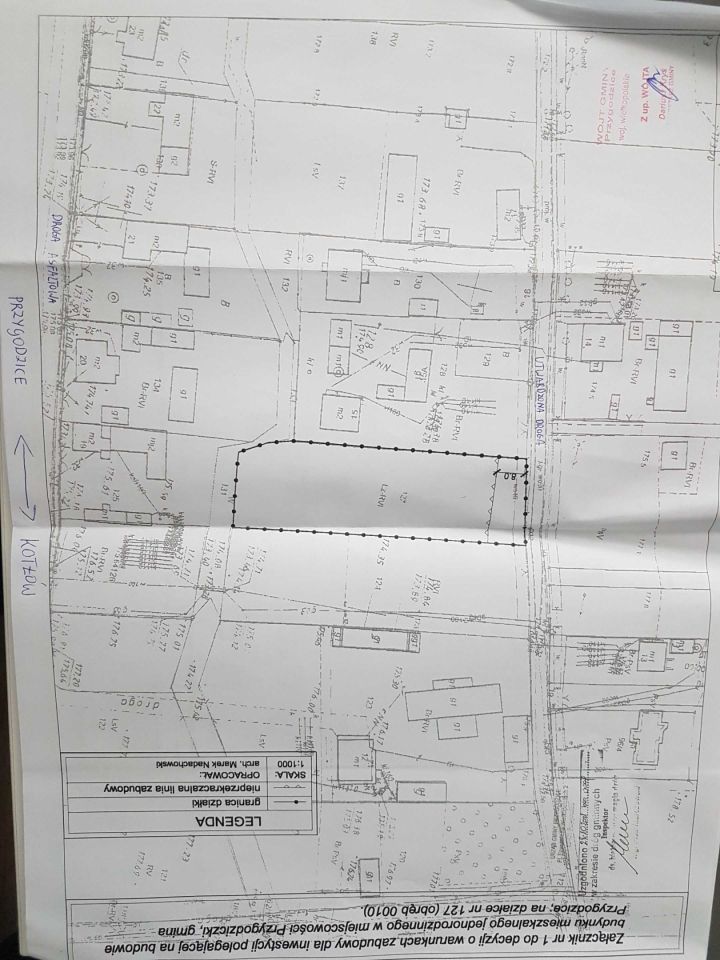 Działka budowlana Przygodziczki. Zdjęcie 2