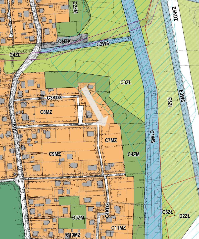 Działka budowlana Rybnik Zamysłów, ul. Dolna. Zdjęcie 12