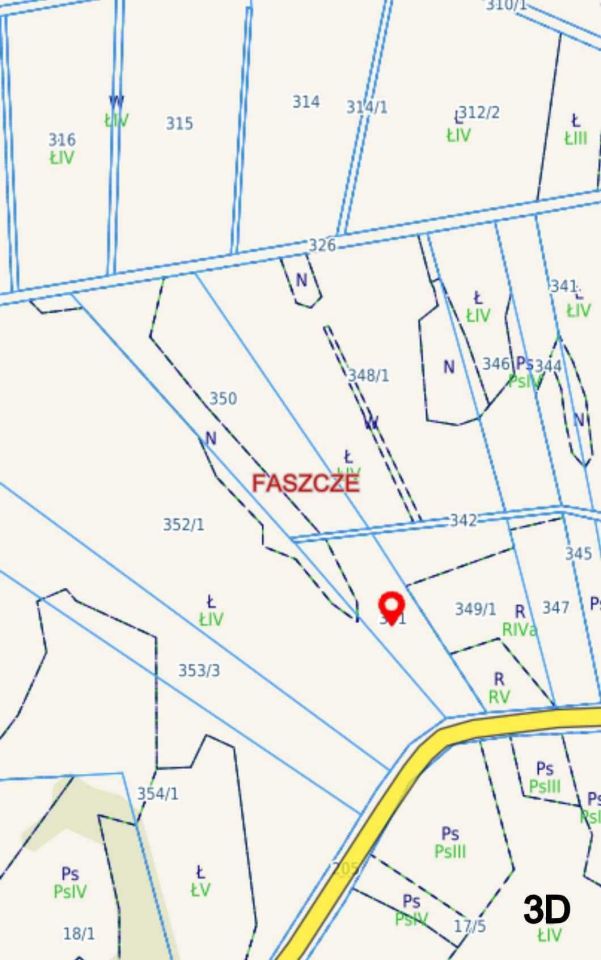 Działka rekreacyjna Faszcze. Zdjęcie 5