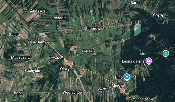 Działka budowlana Pieradła