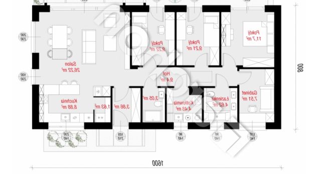 dom wolnostojący, 4 pokoje Pisary, ul. Spacerowa. Zdjęcie 3
