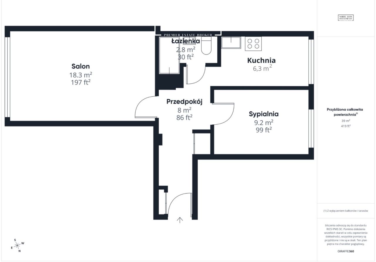 Mieszkanie 2-pokojowe Warszawa Ochota, ul. Grójecka. Zdjęcie 15