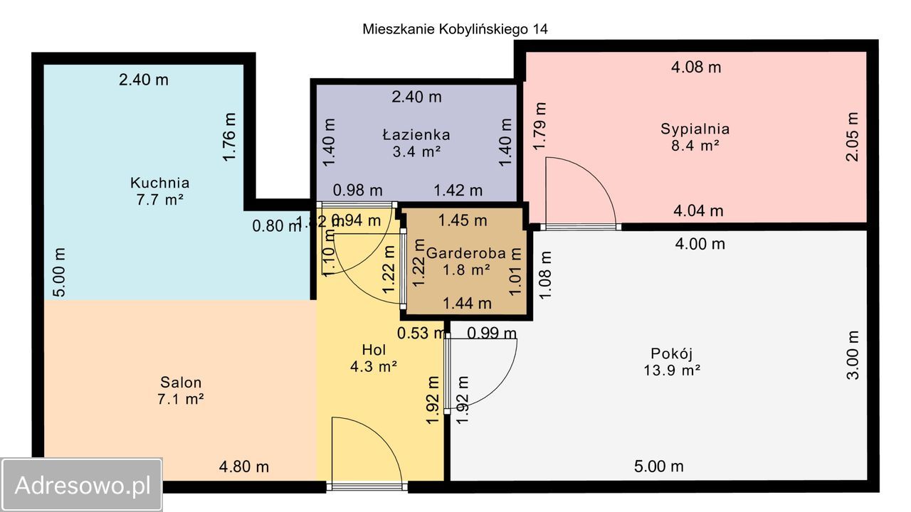 Mieszkanie 3-pokojowe Płock, al. Floriana Kobylińskiego. Zdjęcie 12
