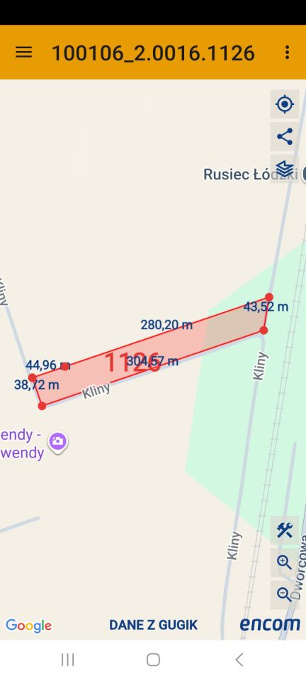 Działka budowlana Rusiec Rusiec-Kolonia, Rusiec Kolonia. Zdjęcie 3