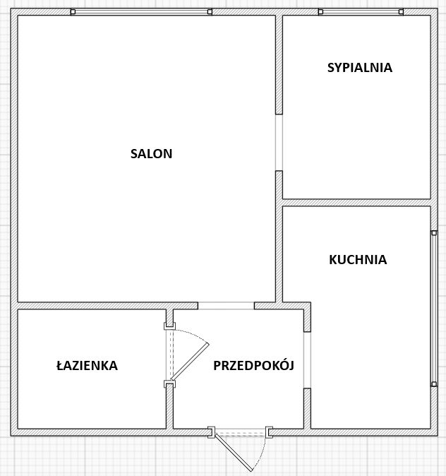 Mieszkanie 2-pokojowe Katowice Dąb, ul. Cicha. Zdjęcie 8
