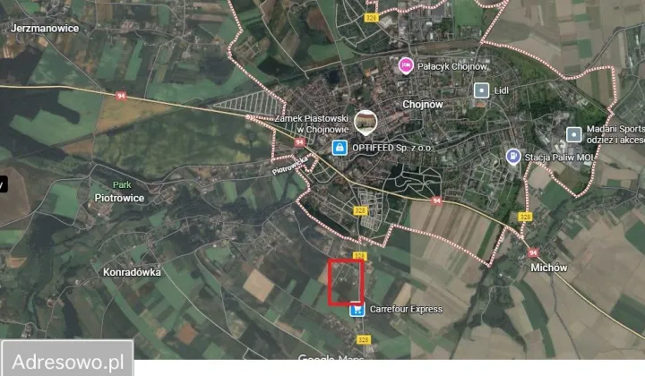 Działka budowlana Konradówka Gołaczów