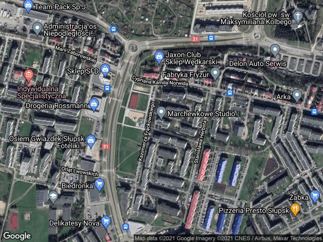 Lokal Słupsk, ul. dr. med. Kazimierza Frąckowskiego. Zdjęcie 1