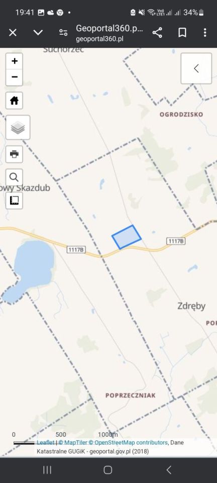 Działka budowlana Zdręby. Zdjęcie 3