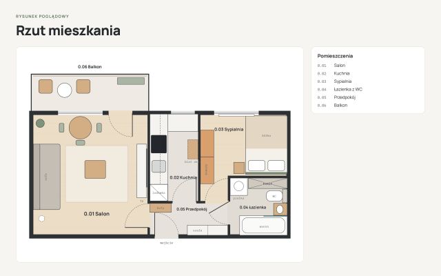 Mieszkanie 2-pokojowe Rabka-Zdrój Księża Zagroda, ul. Sądecka. Zdjęcie 1
