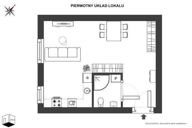 Mieszkanie 1-pokojowe Warszawa Śródmieście, ul. Hoża. Zdjęcie 12