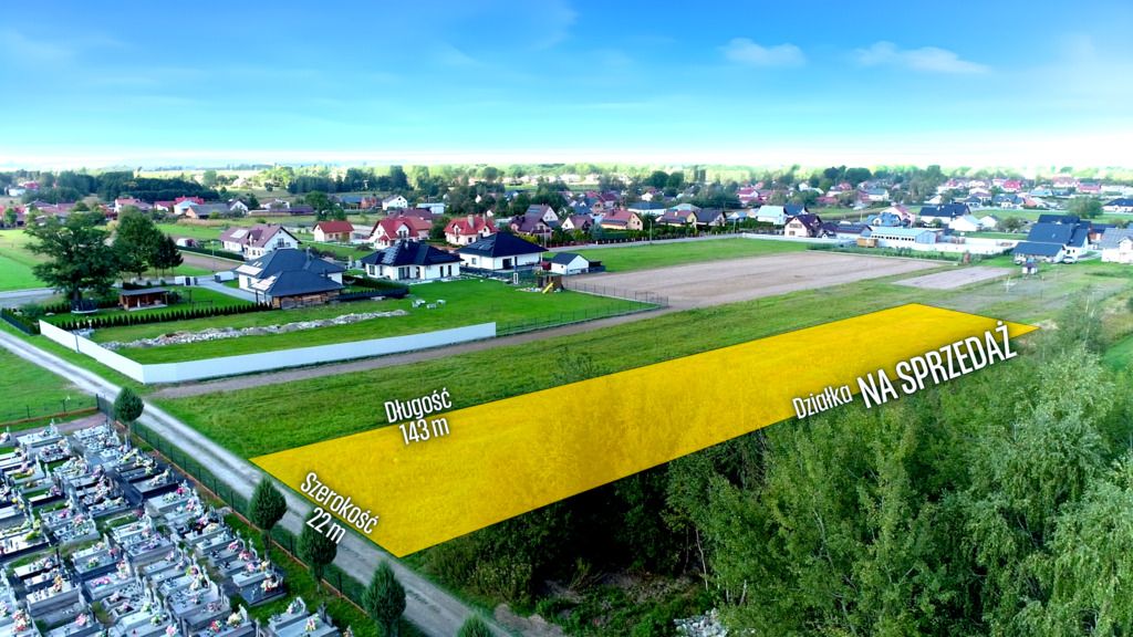 Działka budowlana Trzeboś. Zdjęcie 4