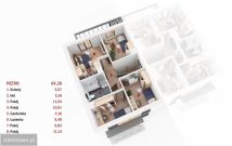 bliźniak, 6 pokoi Łódź Wilanów, ul. Marmurowa. Zdjęcie 4