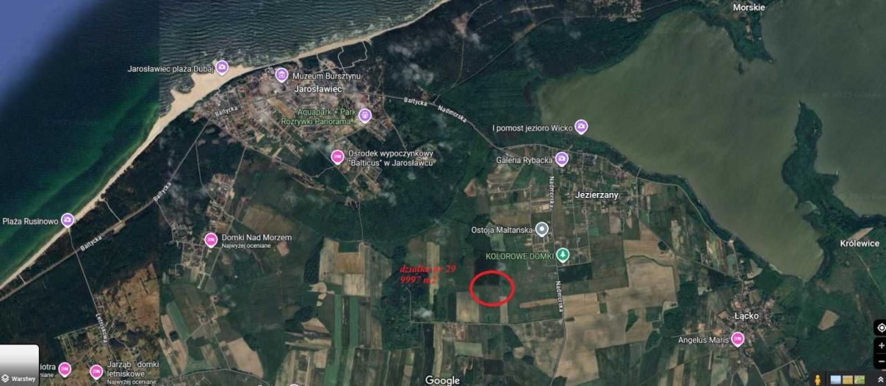 Działka rekreacyjna Nacmierz. Zdjęcie 2