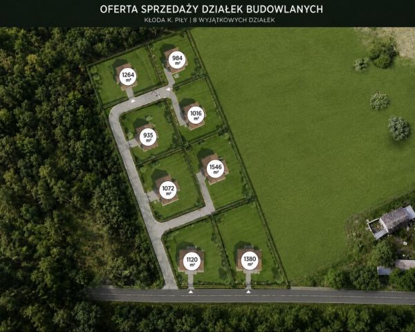 Działka budowlana Kłoda. Zdjęcie 1
