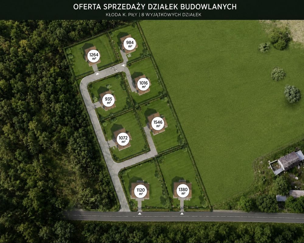 Działka budowlana Kłoda. Zdjęcie 1