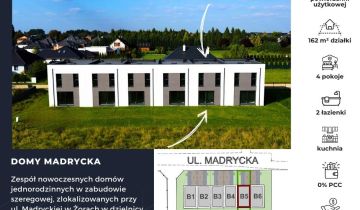 dom szeregowy, 4 pokoje Żory Rogoźna, ul. Madrycka