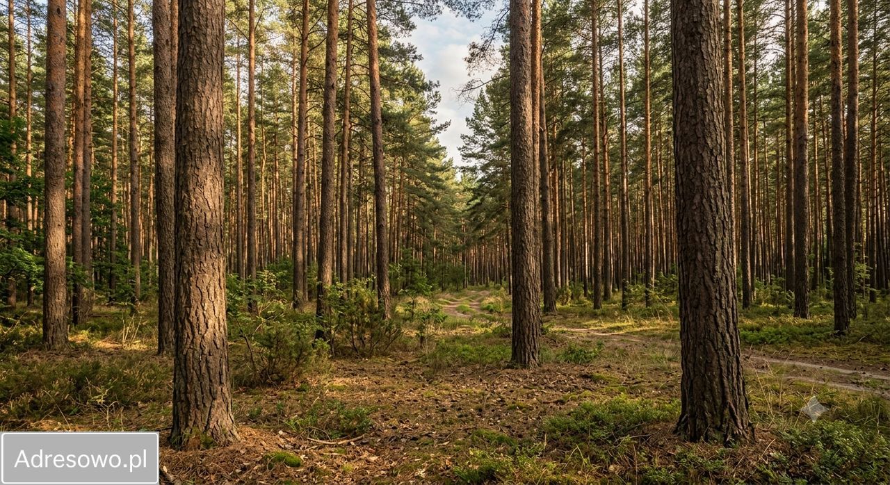 Działka leśna Sarnówek Duży. Zdjęcie 1