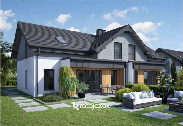 bliźniak, 4 pokoje Gdańsk Bysewo. Zdjęcie 1