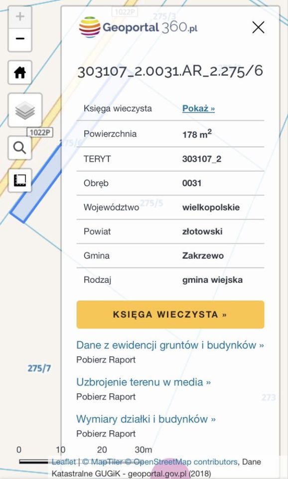 Działka budowlana Stara Wiśniewka. Zdjęcie 5