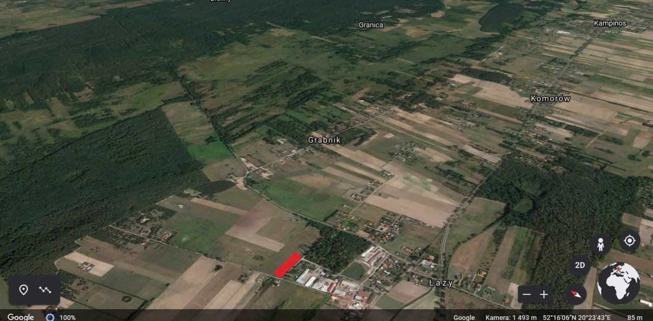 Działka budowlana Łazy. Zdjęcie 5