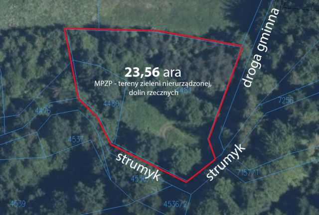 Działka rolna Żarnówka U Polańskich. Zdjęcie 2
