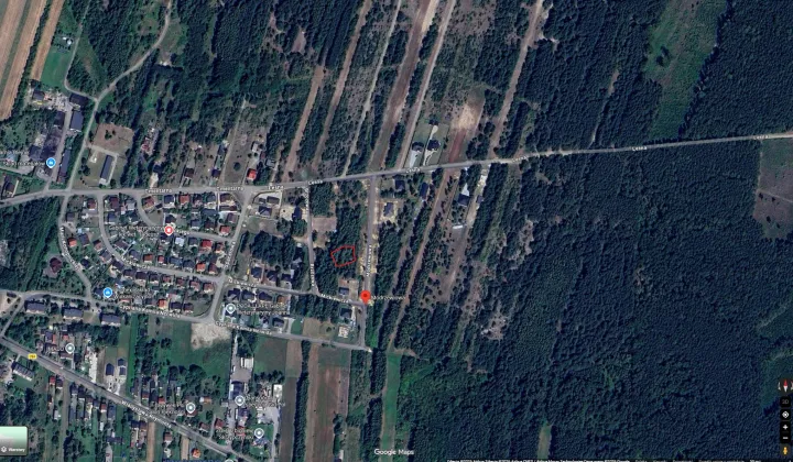 Działka budowlana Gidle, ul. Modrzewiowa