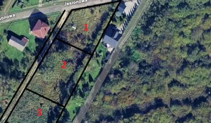 Działka budowlana Skałka, ul. Jesionowa