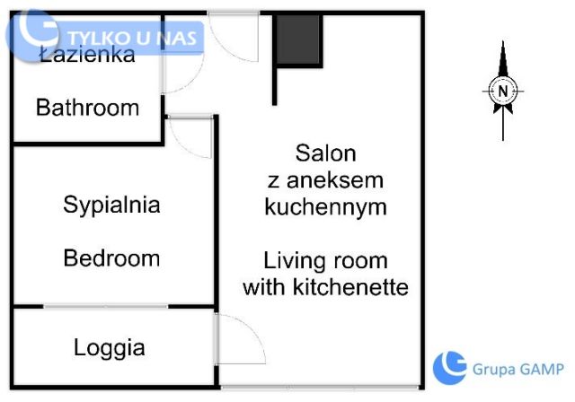 Mieszkanie 2-pokojowe Kraków Prądnik Czerwony, ul. Dobrego Pasterza. Zdjęcie 17