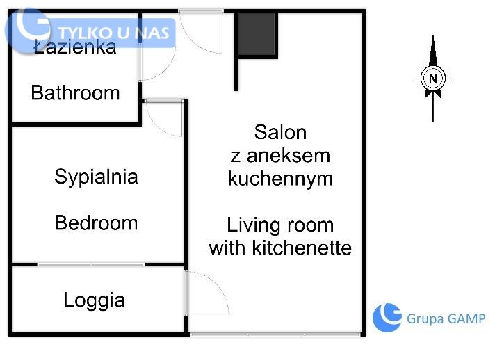 Mieszkanie 2-pokojowe Kraków Prądnik Czerwony, ul. Dobrego Pasterza. Zdjęcie 17