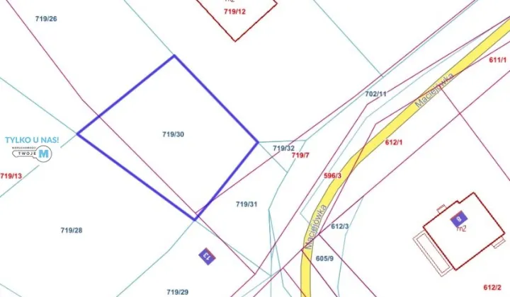 Działka inwestycyjna Kostomłoty Pierwsze