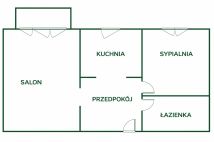 Mieszkanie 2-pokojowe Malbork Centrum. Zdjęcie 4