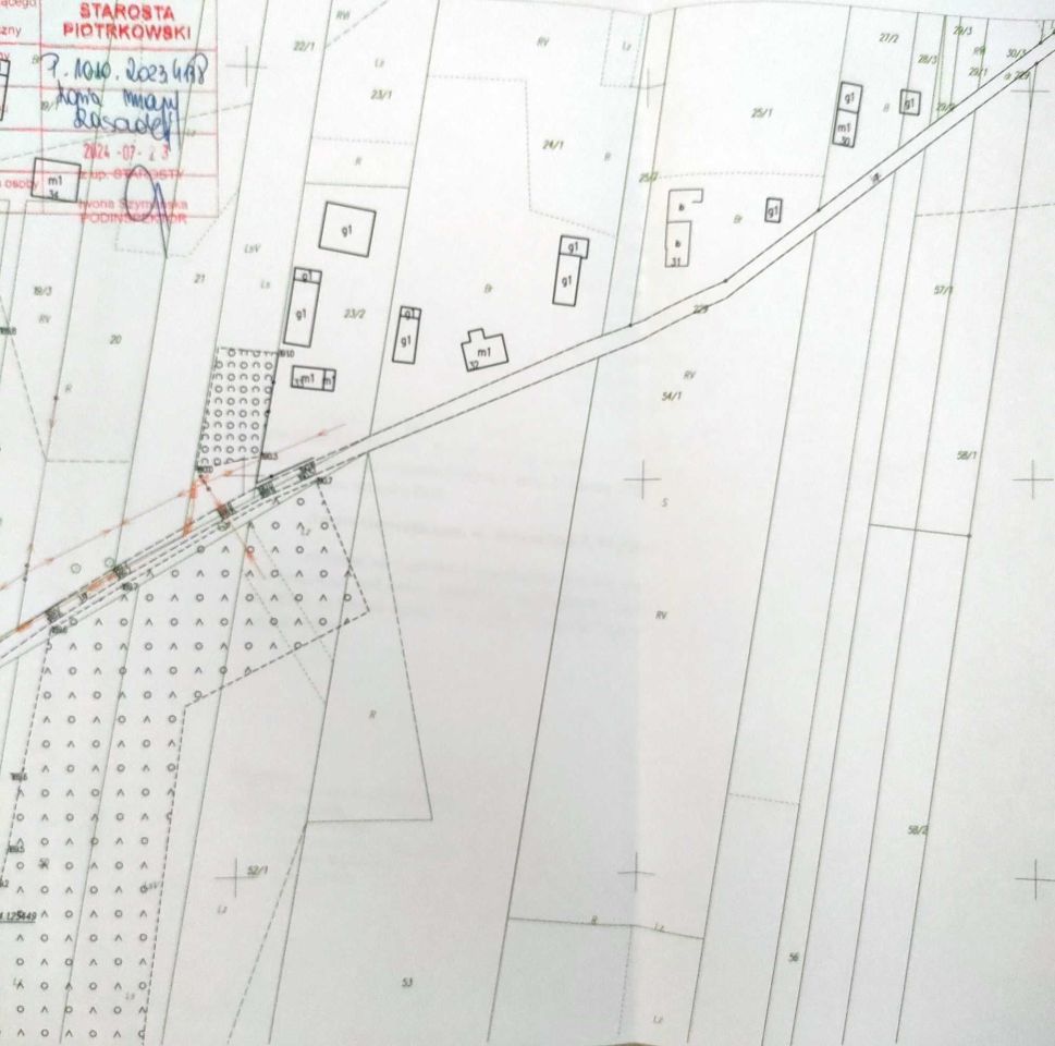 Działka budowlana Stanisławów. Zdjęcie 2