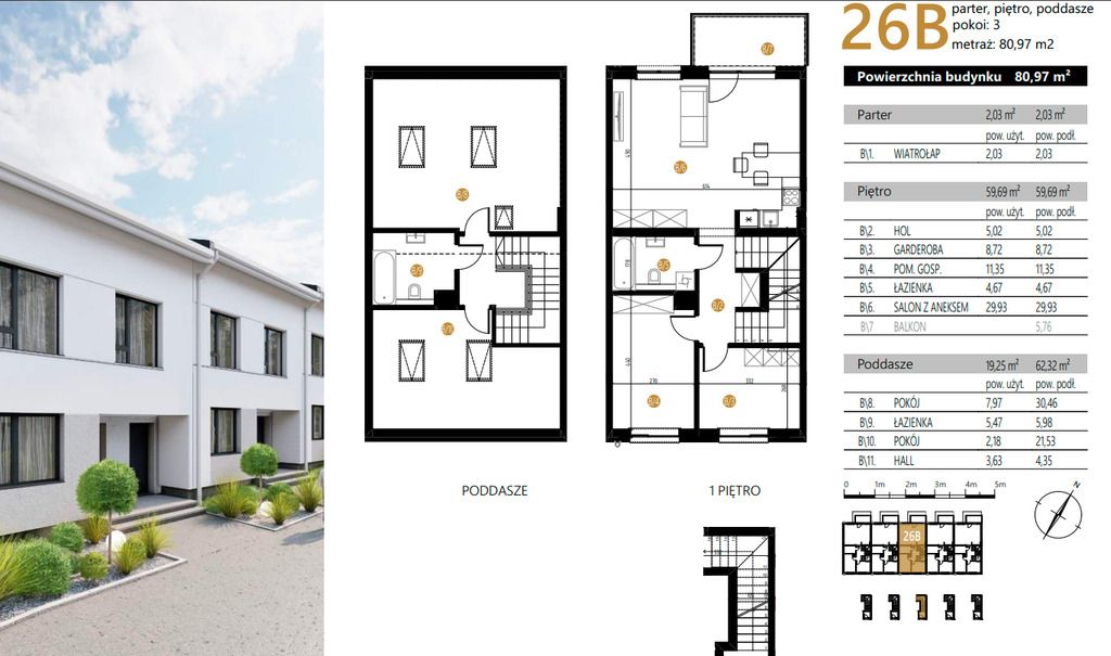 Mieszkanie 5-pokojowe Rzeszów, ul. św. Walentego. Zdjęcie 7