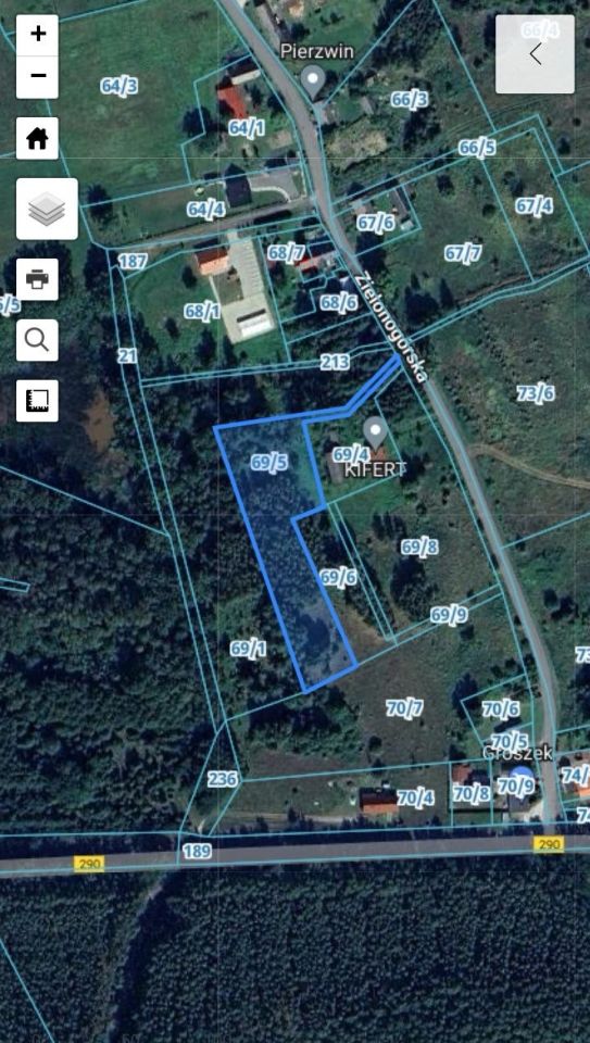 Działka budowlana Pierzwin. Zdjęcie 3