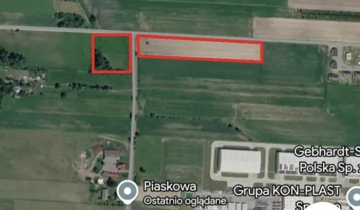 Działka rolna Modła Królewska