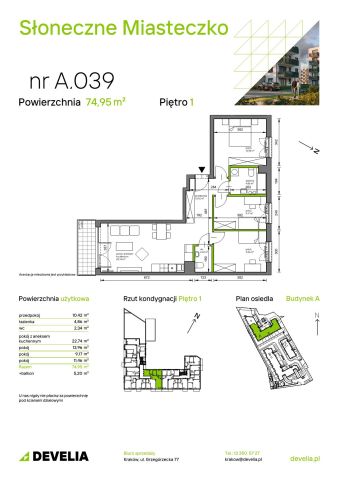 Mieszkanie 4-pokojowe Kraków Bieżanów, ul. Henryka i Karola Czeczów. Zdjęcie 7