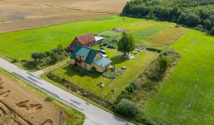 dom wolnostojący, 6 pokoi Bornice