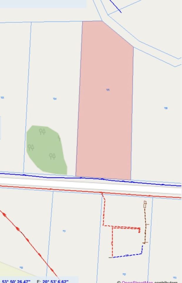 Działka budowlana Nowe Marcinkowo. Zdjęcie 8