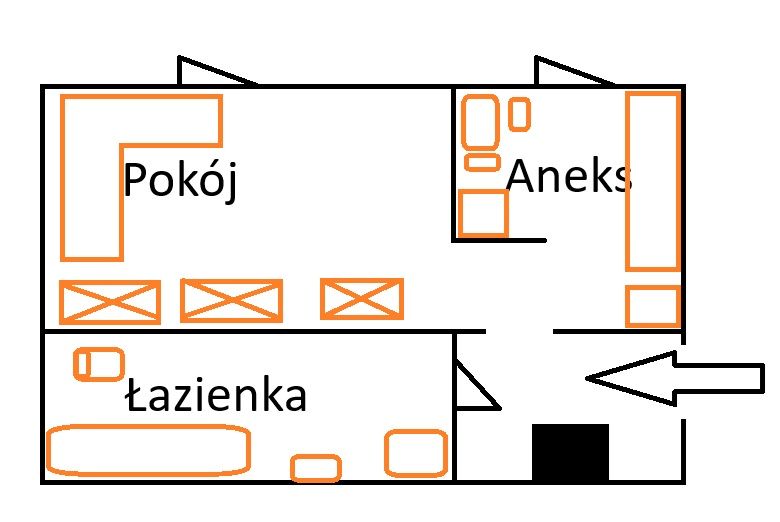 Mieszkanie 1-pokojowe Zabrze Mikulczyce, ul. Zwrotnicza. Zdjęcie 9